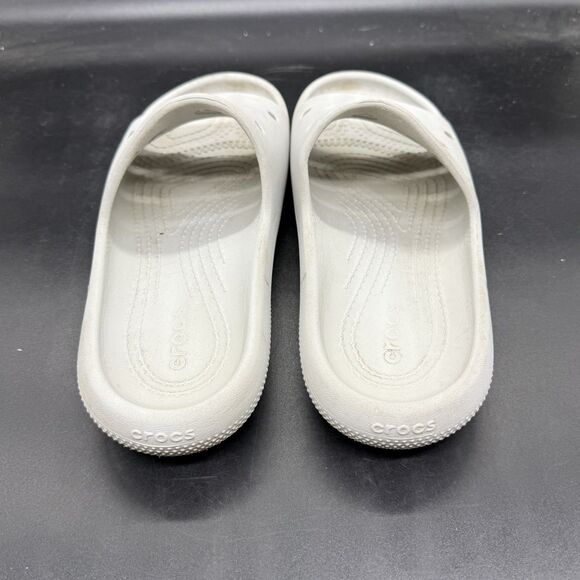 Crocs classic clog Junior size 4 gray summer casual slip on comfort - Picture 4 of 5